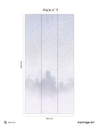 Fresk Étoiles - Polar White
