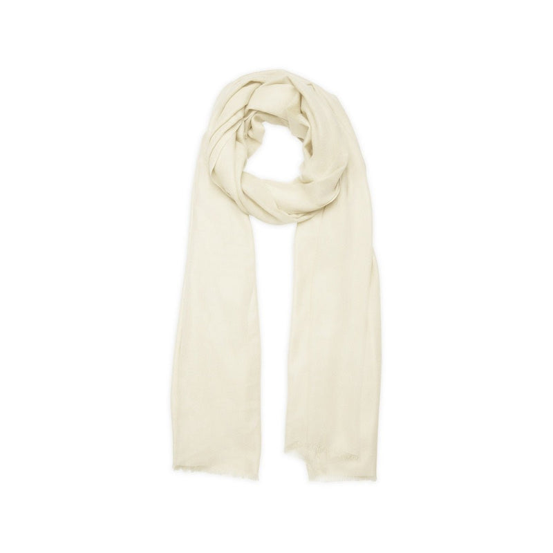 Estola Florencia Gigante 250X120Cm - Blanco - Voile 100% Cashmere - Mixto
