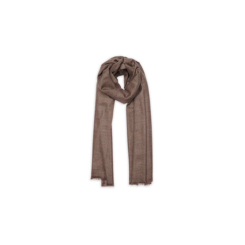 Etole Tabatinga 180X85Cm - Taupe - 100% Voile De Cachemire - Mixte