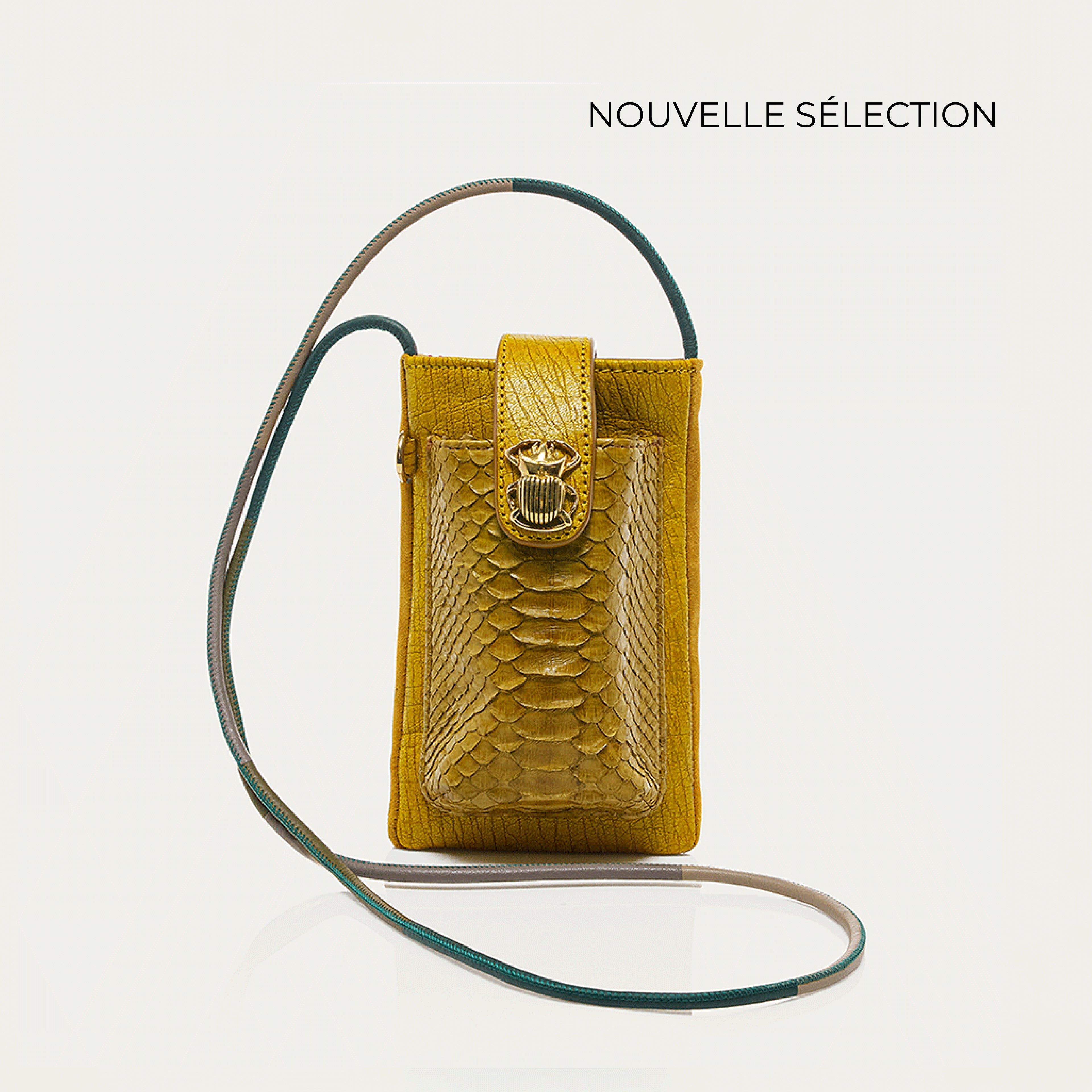 Python Double Marcus Sulfur Gold Phone Case