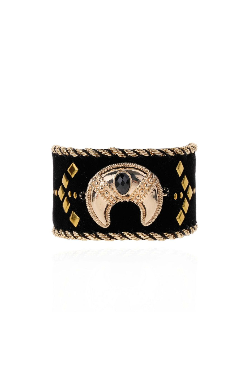 Evana Manschettarmband - Svart