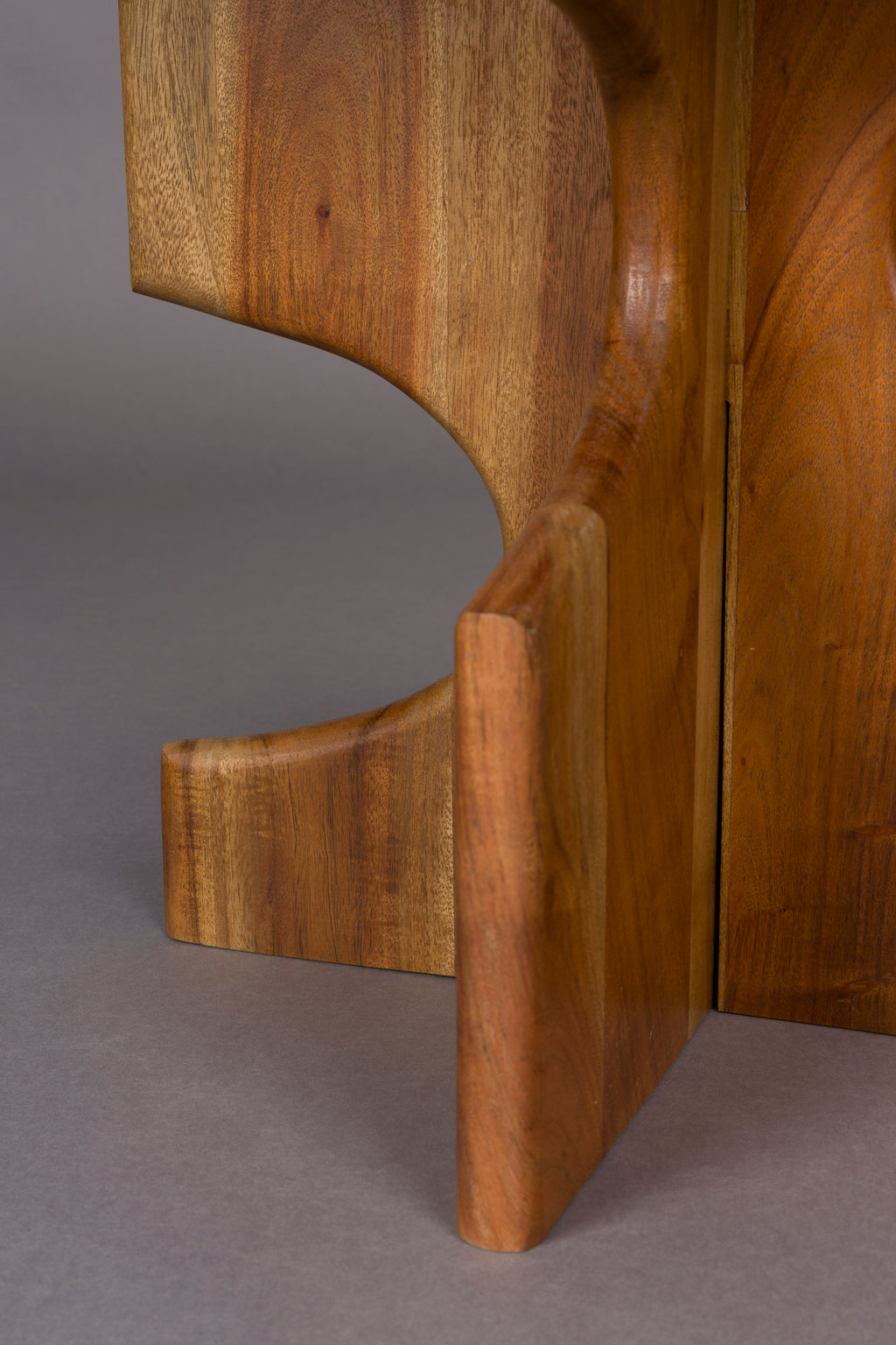 Morgan - Table D'Appoint - Bois d'acacia - Marron
