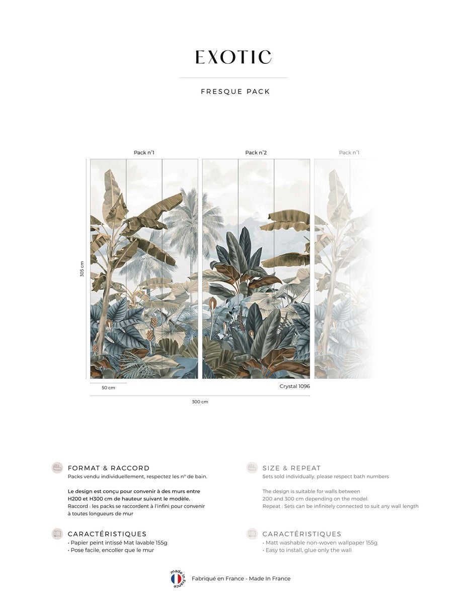 Mural Exotic - Crystal