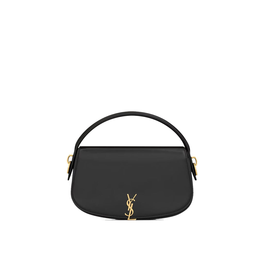 Saint Laurent - Sac Bandoulière Voltaire Half-Moon - Femme - Black