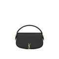 Saint Laurent - Sac Bandoulière Voltaire Half-Moon - Femme - Black
