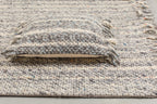 Frills - Rectangular Rug - Wool - Grey/Blue
