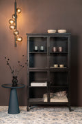 Ferre L - Wardrobe - Fir veneer - Black