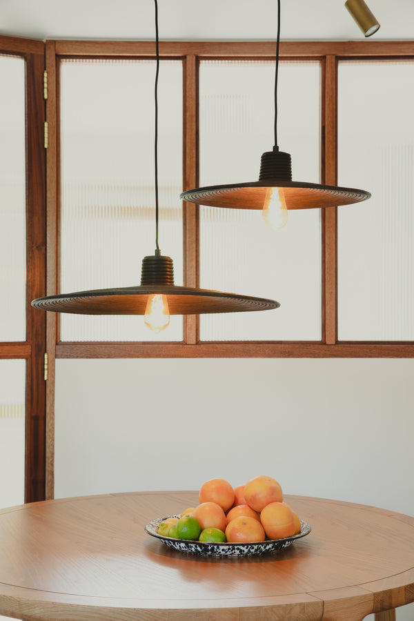 Balance L - Suspension - Rotin - Noir