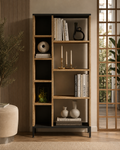 Rl3-Aa Bookcase - Atlantic Pine / Anthracite