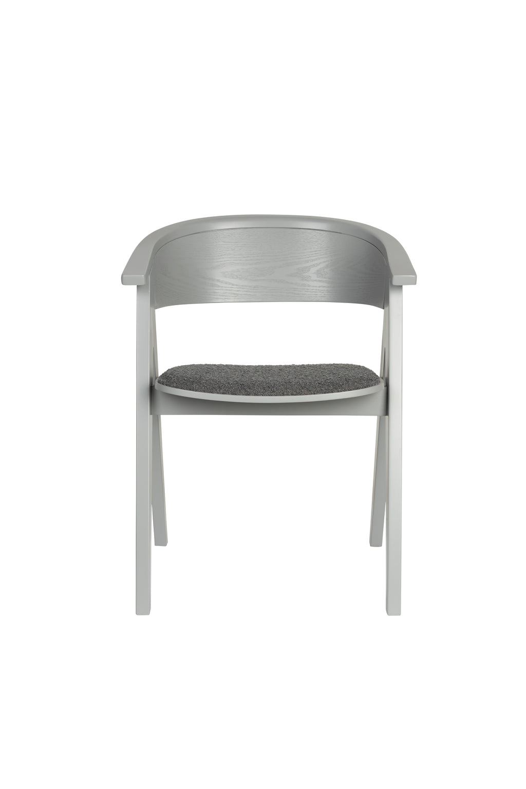 Ndsm - Fauteuil De Salle À Manger - Frêne massif - Gris