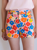 Mehrfarbige Geblümte Shorts Kevy