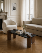Fauteuil À Oreilles Venedik - Blanc
