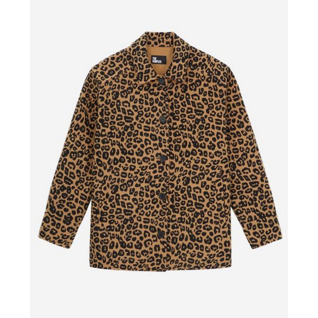 The Kooples - Wool Overshirt - Brown and Black - Women
