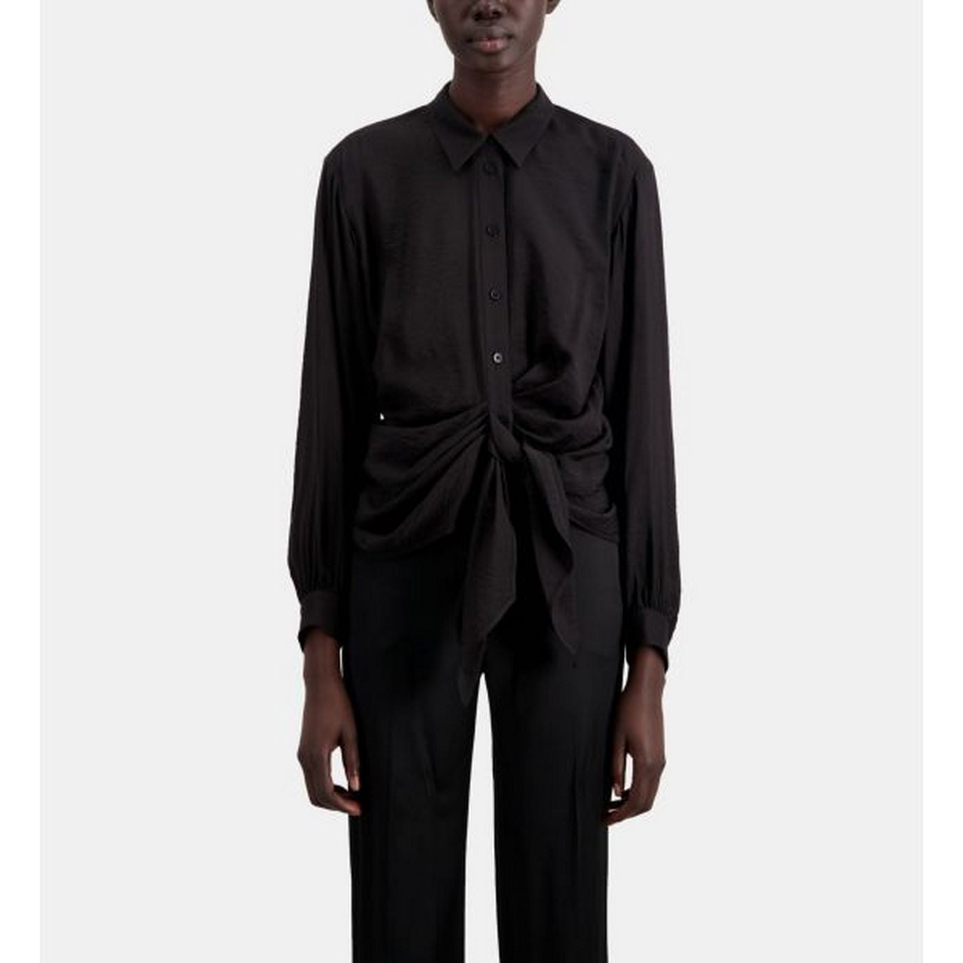 The Kooples - Chemisier – Noir - Femme