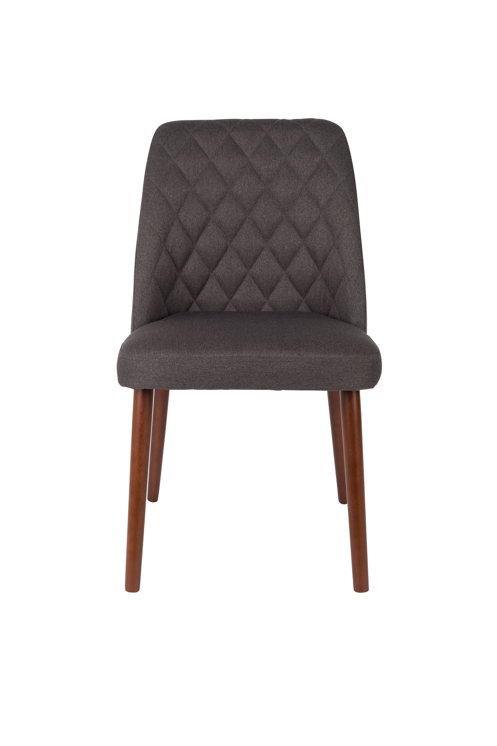 Conway - Chaise De Salle À Manger - Tissu - Gris Foncé