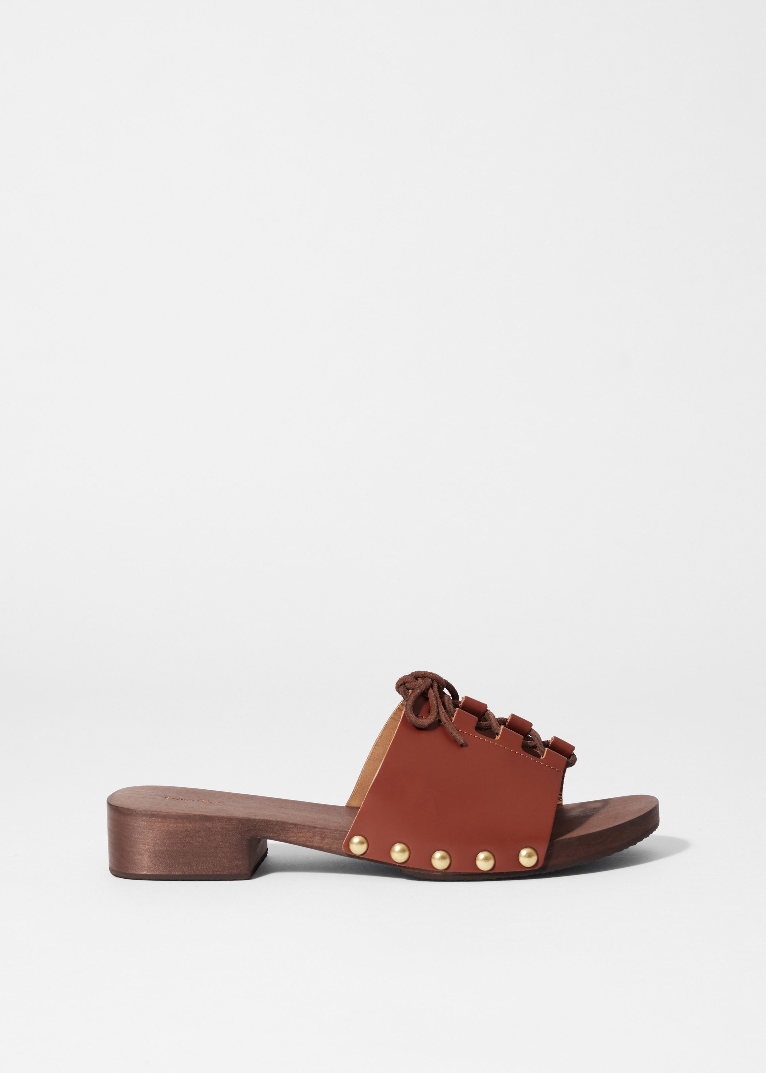 Shoes Woody Clog Sandal - Brown - Women