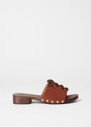 Shoes Sandalia Zueco Woody - Marrón - Mujer