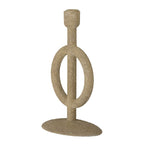Flikka - Set of 6 Candle Holders - Natural - Polyresin