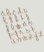 Alphabet Mini Pendant