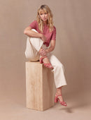 Sandales À Talon Elea - Rose - Femme