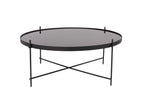 Cupido Xxl - Mesa auxiliar - Vidrio - Negro