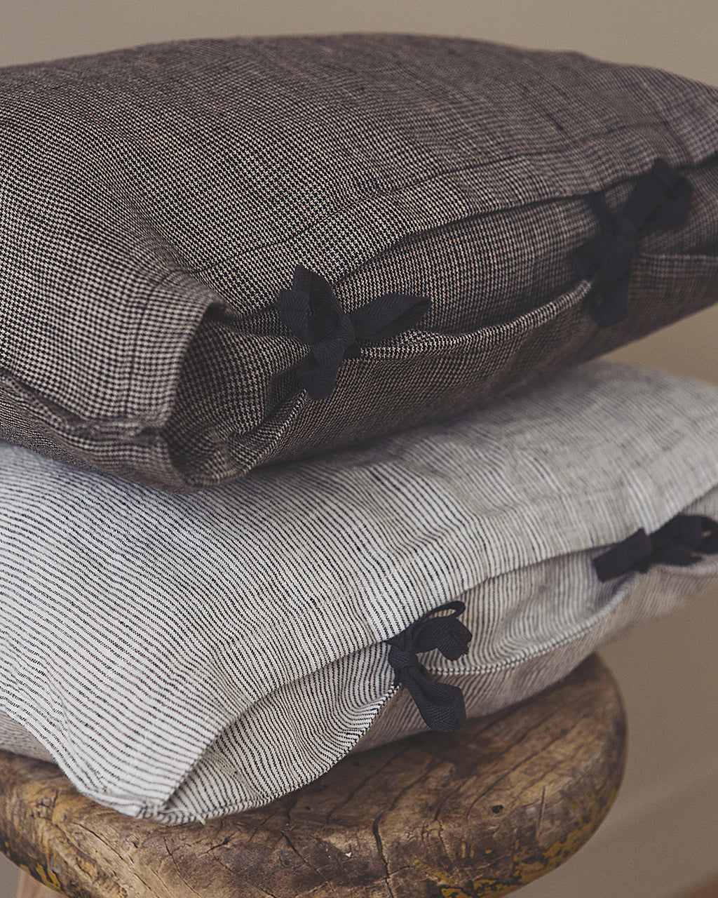 Fil À Fil - Petite Housse De Coussin - Lin