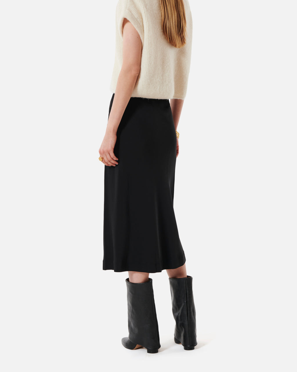 Spódnica maxi Moore - Black