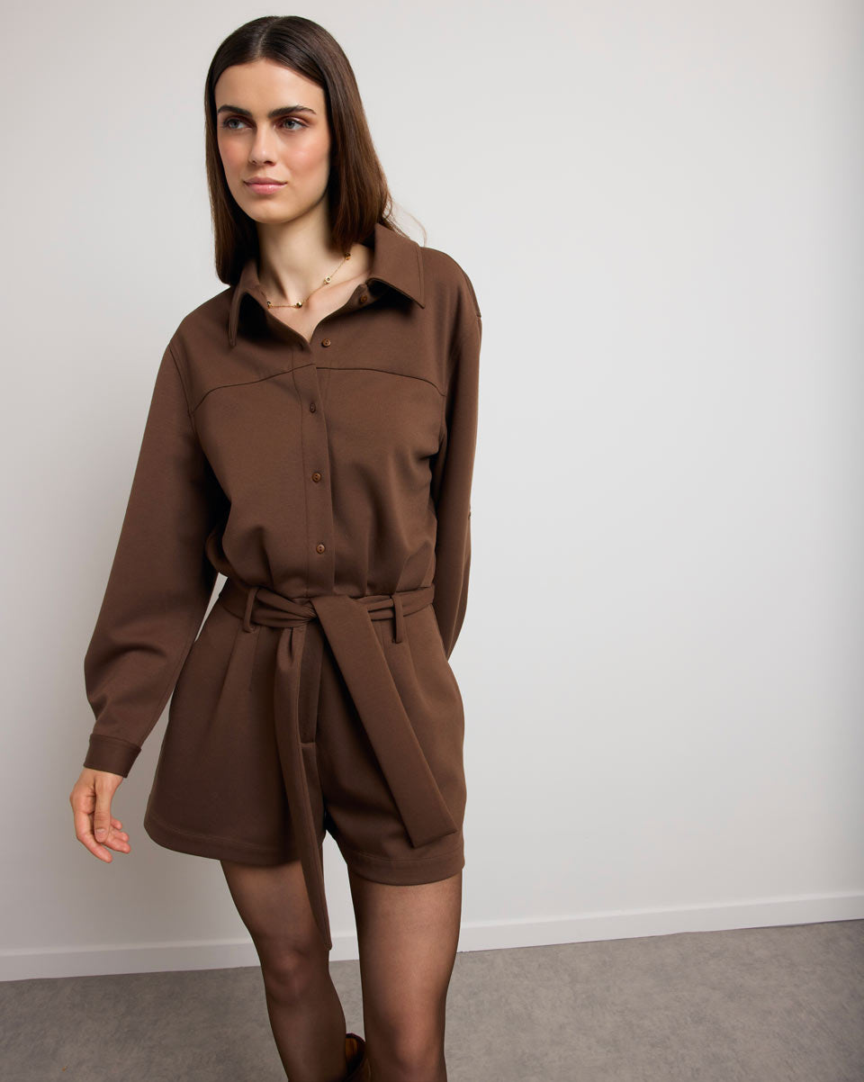 Kort jumpsuit Michel - Bali Kopi
