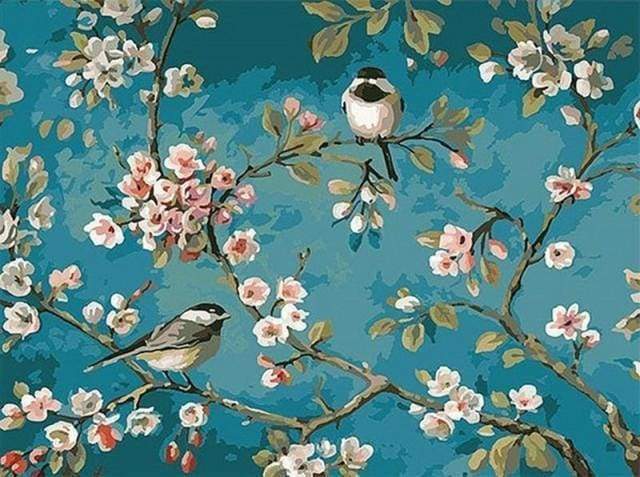 Paint by Numbers - Flowers and Birds 2