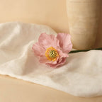 Papavero in carta rosa chiaro