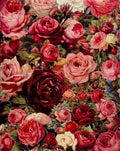 Pintura por números - Flores románticas