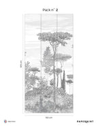Mural Forêts De Pins - Grigio Umbro