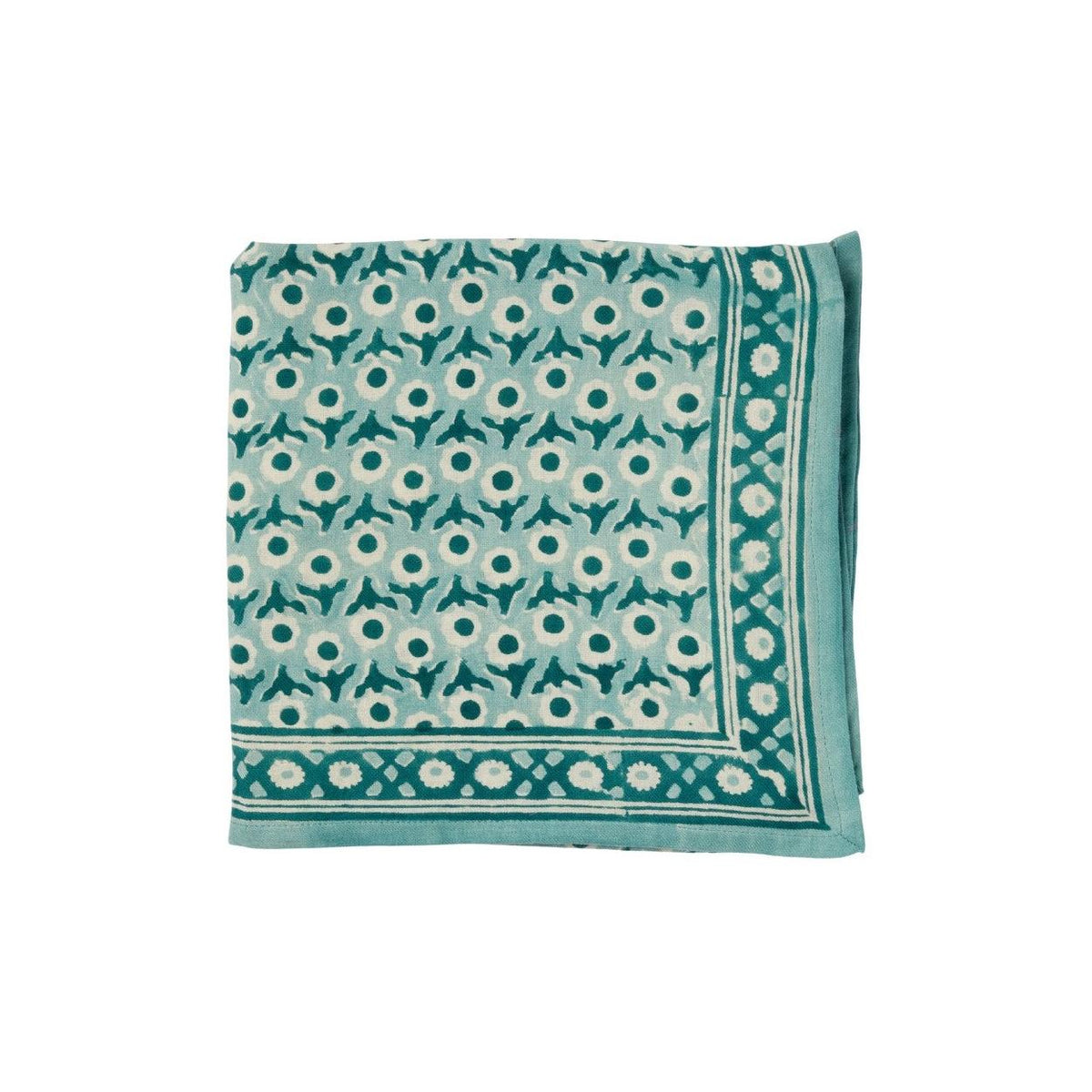 Foulard Indiano - Awisha Blue Green