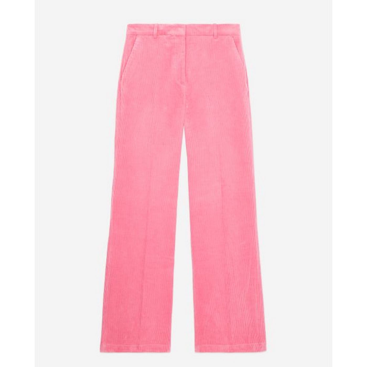 Velvet Trousers - Pink - Women