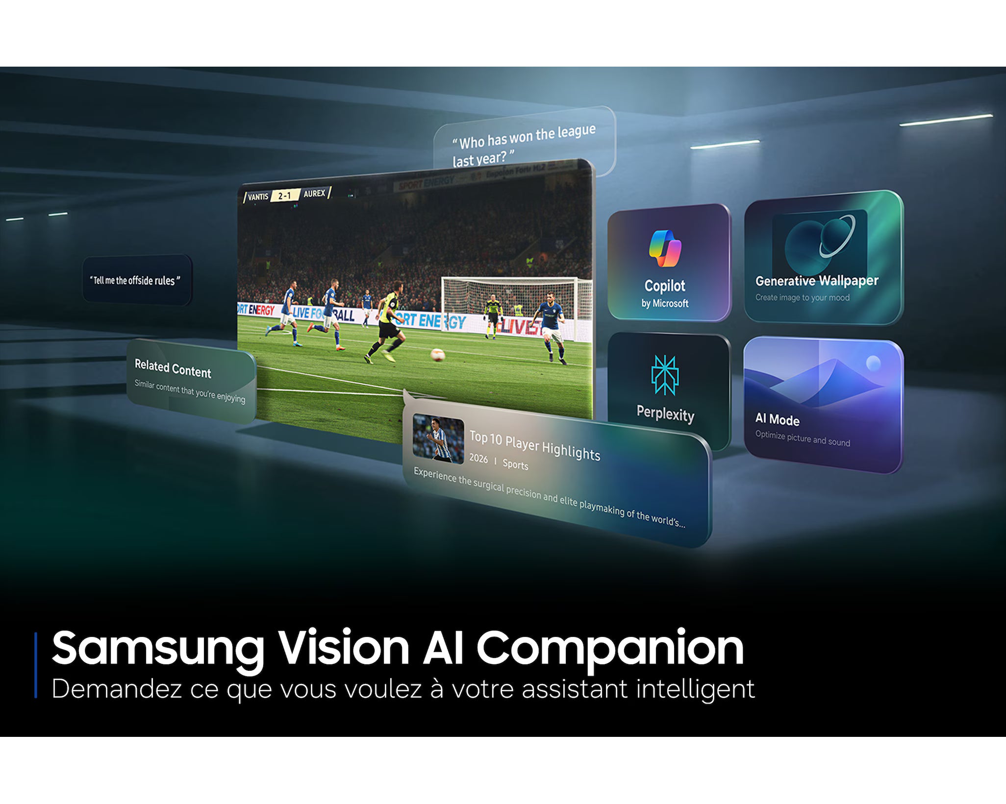 Samsung - Crystal UHD 55" U8072F – TV 4K HDR10+
