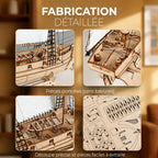 Puzzle 3D Pèlerin – Bois