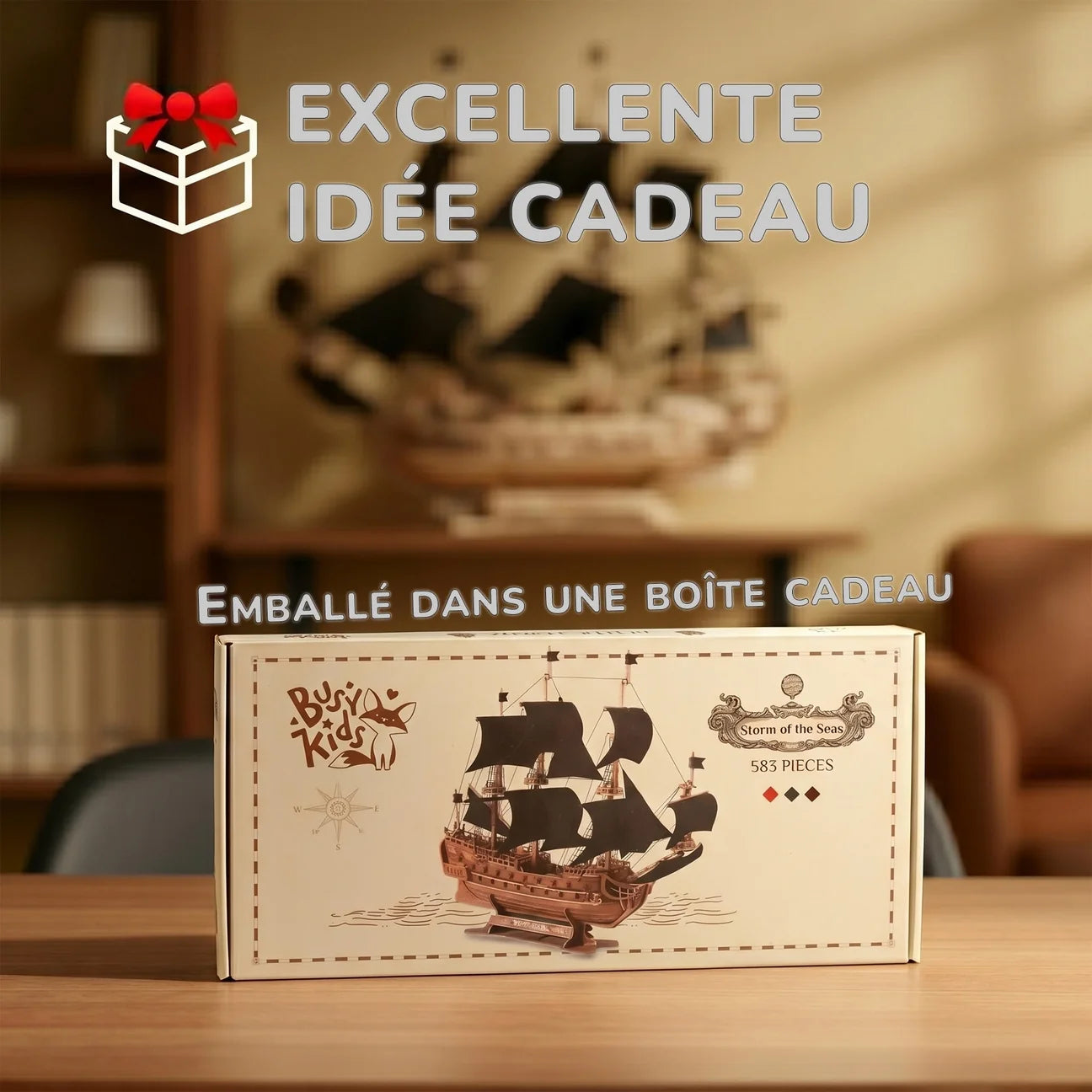 Puzzle 3D Le Virement de Mer – Madera