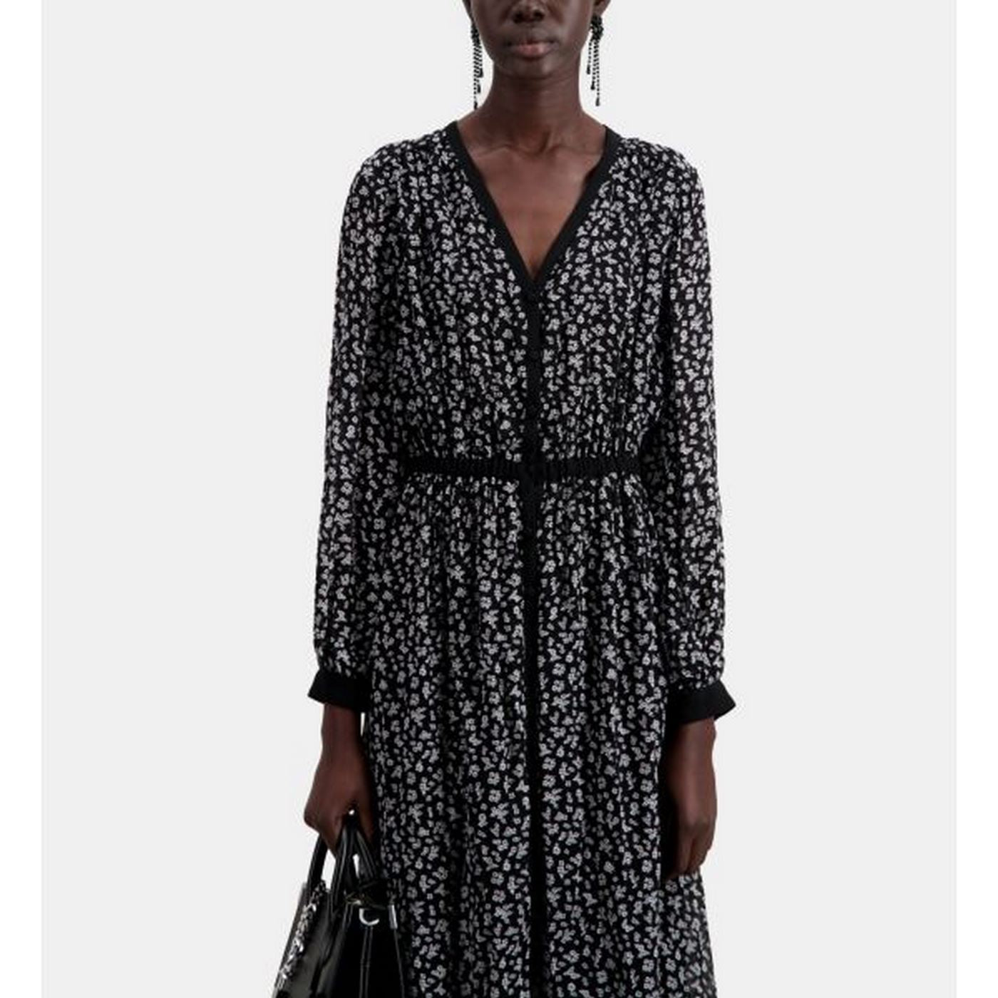 The Kooples - Shirt Dress - Black - Women