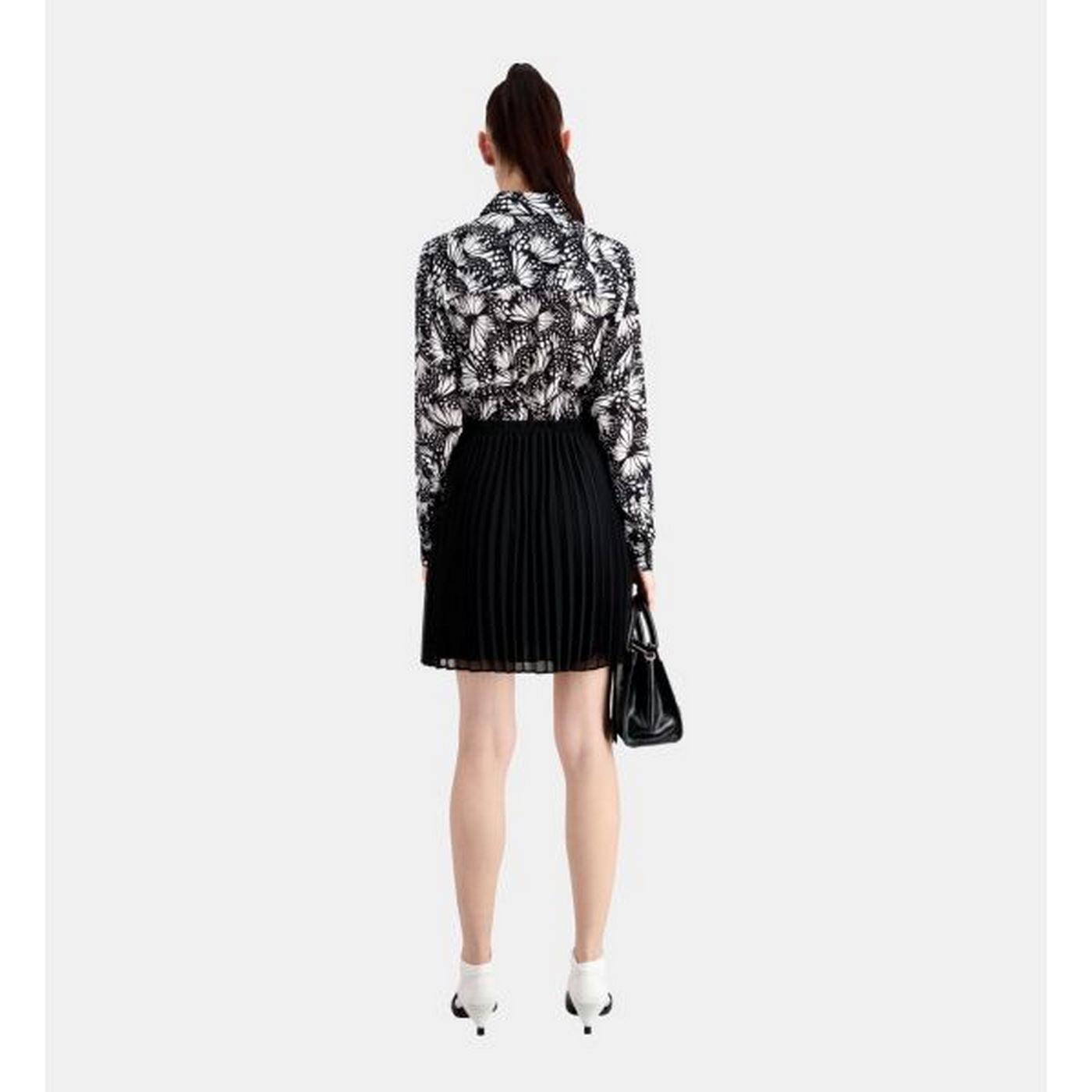 The Kooples - Trompe-L'Œil Dress – Black - Women