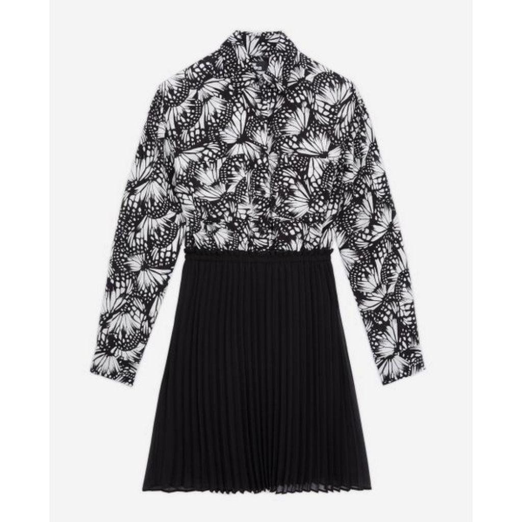 The Kooples - Trompe-L'Œil Dress – Black - Women