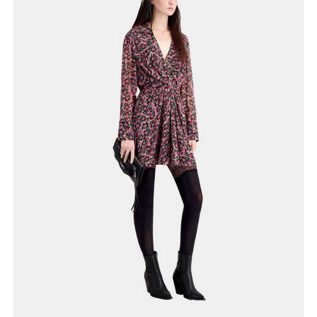 The Kooples - Vestido Patinador - Negro - Mujer