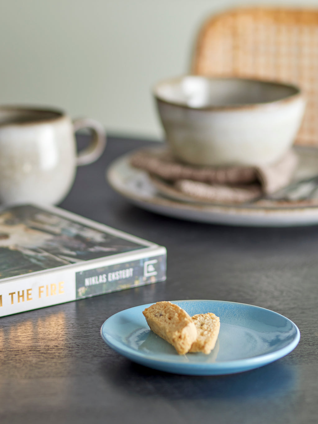 Safie - Plates (Set) - Blue - Stoneware