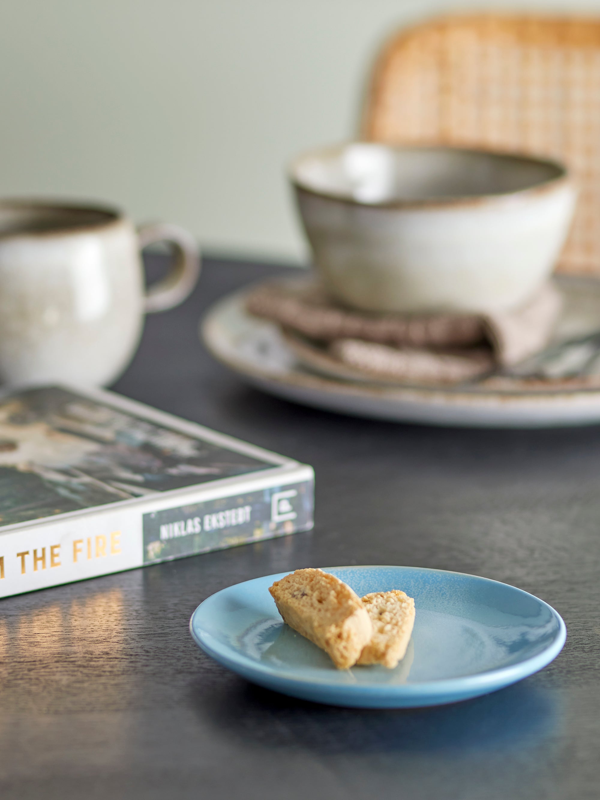 Safie - Plates (Set) - Blue - Stoneware