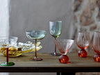 Martine - Set of 6 Cocktail Glasses - Multicolour - Glass