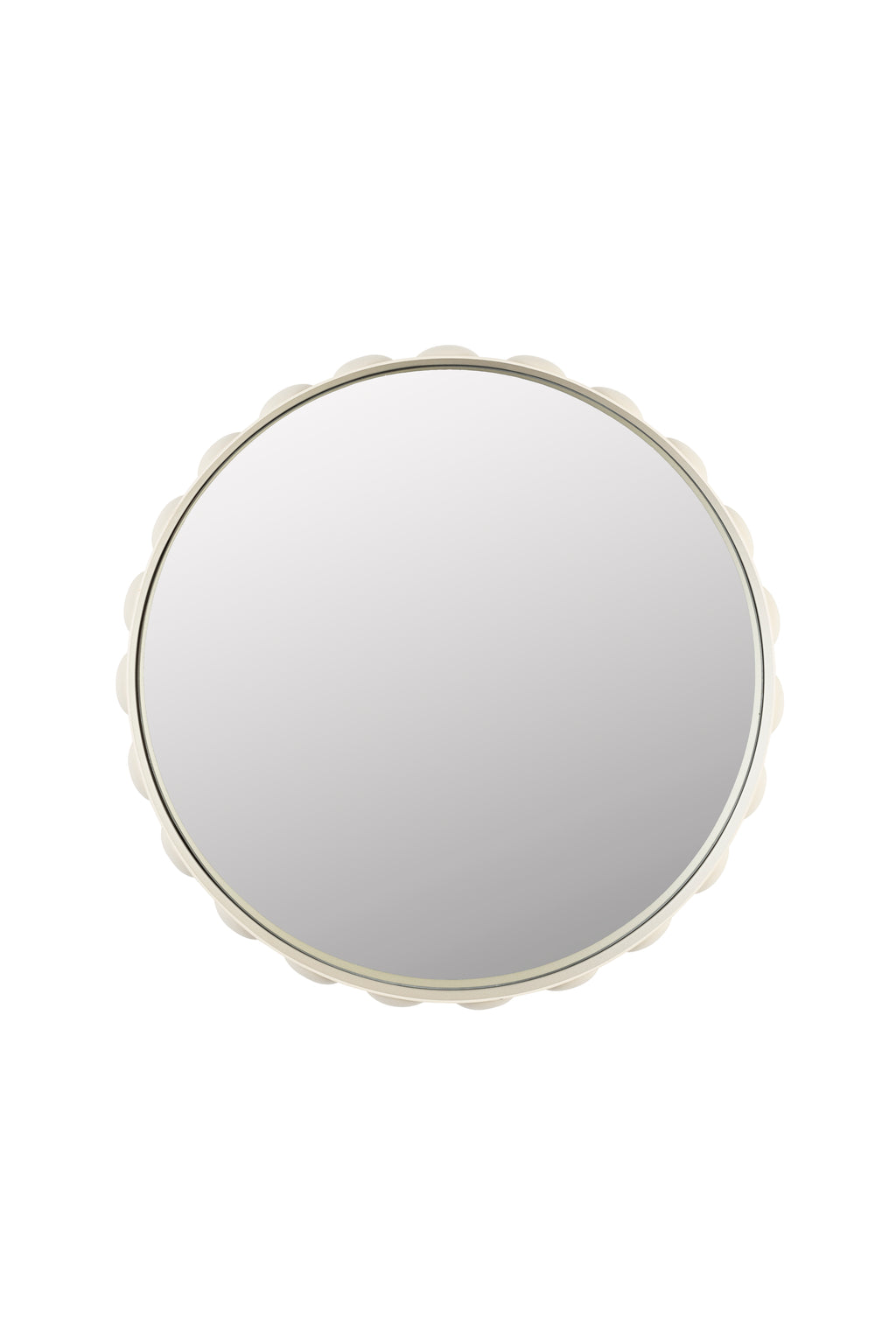 Burbujas - Espejo - Hierro - Beige