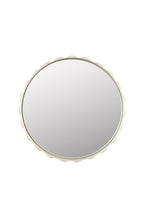 Burbujas - Espejo - Hierro - Beige