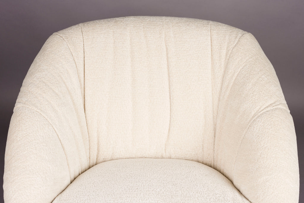Emilius - Sillón lounge - Tela - Beige