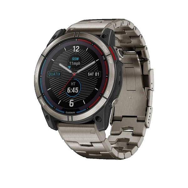 Quatix 7X Solar Connected Watch - Silver