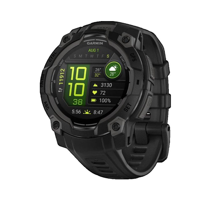 Montre Connectée Instinct 3 Amoled - Noir