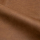 Gaspard - Lot De 2 Chaises En Cuir Synthétique Marron